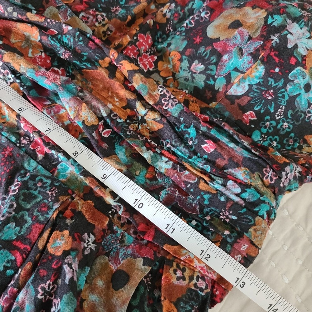 AMERICAN RAG | FLORAL STRAPLESS DRESS - Picture 9 of 11